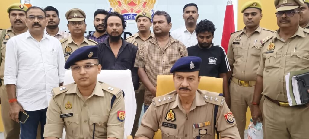 ओडिशा से मीरजापुर लाई जा रहीं 95 लाख की अवैध गांजा पकड़ाया,तीन तस्कर गिरफ्तार